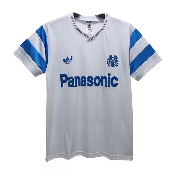 Authentic Camiseta Marsella 1ª Retro 1990 Blanco